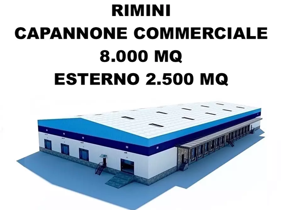 Immagine 1 di Capannone industriale in affitto  in VIALE ITALIA a Rimini