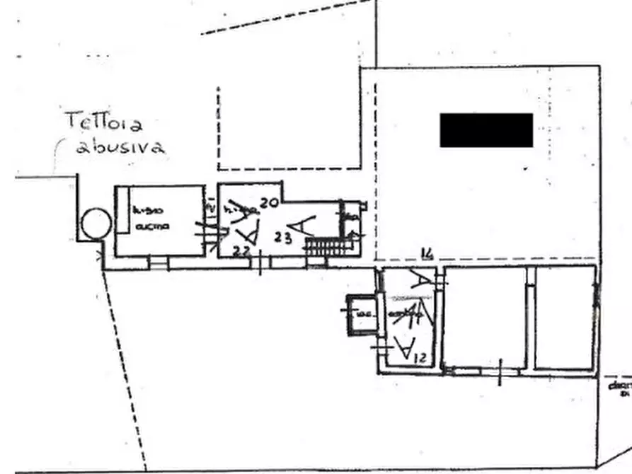 Immagine 7 di Appartamento in vendita  in Via Marlianese, 37 a Serravalle Pistoiese
