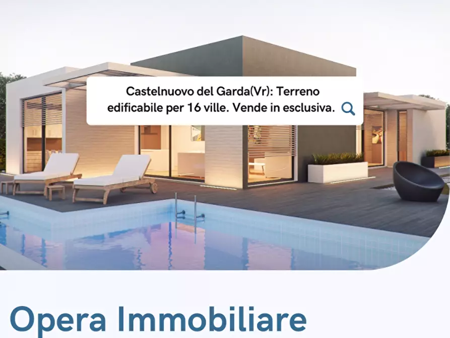 Immagine 1 di Terreno in vendita  a Castelnuovo Del Garda