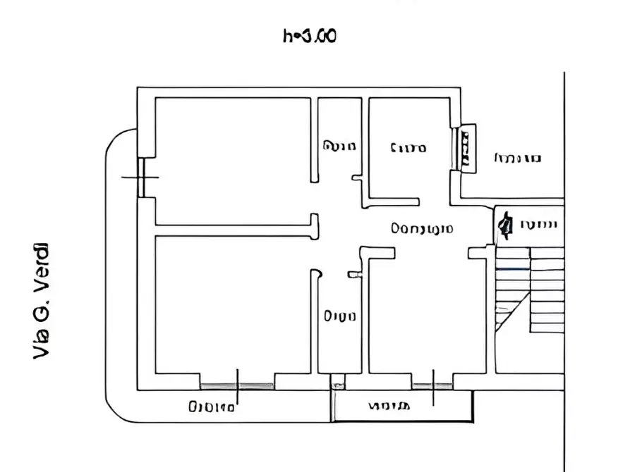 Immagine 10 di Appartamento in vendita  in Via Privitera, 8 a Biancavilla