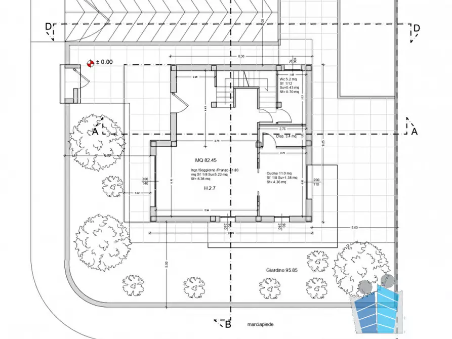 Immagine 11 di Villa in vendita  in Via Monsignor de luca a Lecce