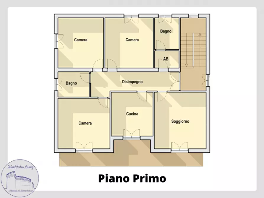 Immagine 36 di Casa bifamiliare in vendita  in via Cippo a Carpegna