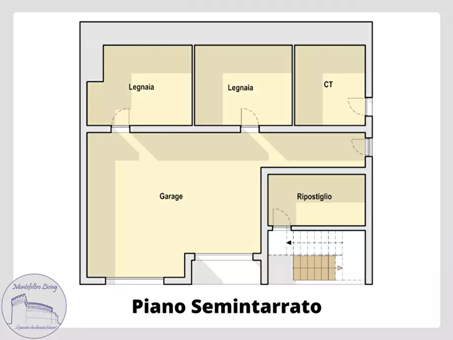 Immagine 37 di Casa bifamiliare in vendita  in via Cippo a Carpegna
