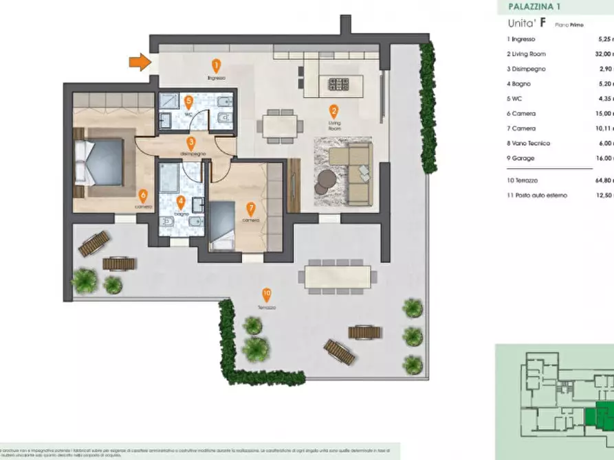 Immagine 10 di Attico in vendita  in Via Barbarigo a Vigonza