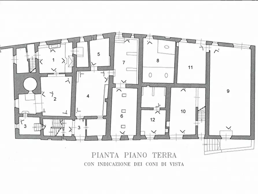 Immagine 16 di Palazzo in vendita  in LOCALITA' CAPANNOLE a Bucine