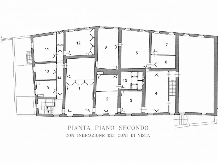 Immagine 18 di Palazzo in vendita  in LOCALITA' CAPANNOLE a Bucine