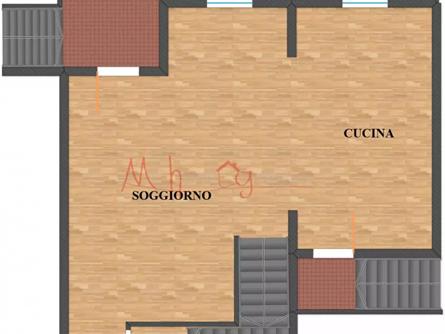 Immagine 6 di Casa trifamiliare in vendita  in Via Pillon a Abano Terme