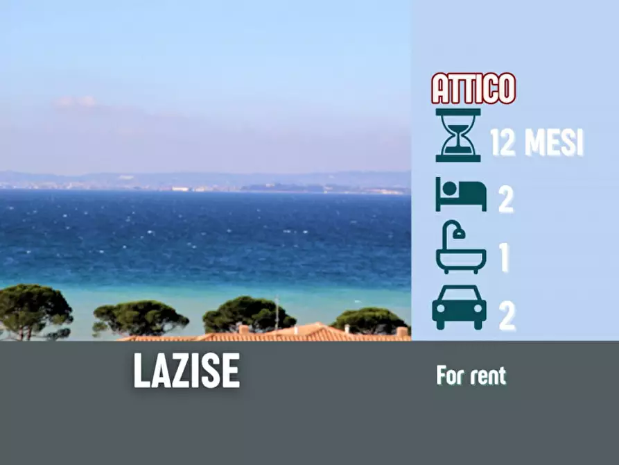 Immagine 3 di Attico in affitto  in via Colombara Ruffoni 22 a Lazise