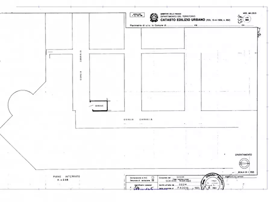 Immagine 14 di Garage in vendita  in Via Lazio a Rubano