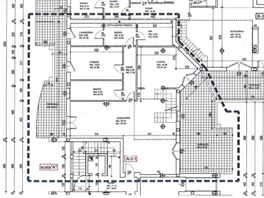 Immagine 18 di Attico in vendita  in Corso delle Terme a Montegrotto Terme