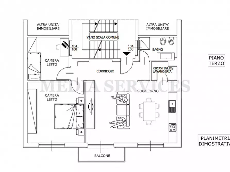 Immagine 18 di Appartamento in vendita  in corte S.S. Trinità n° 1 a Gropello Cairoli
