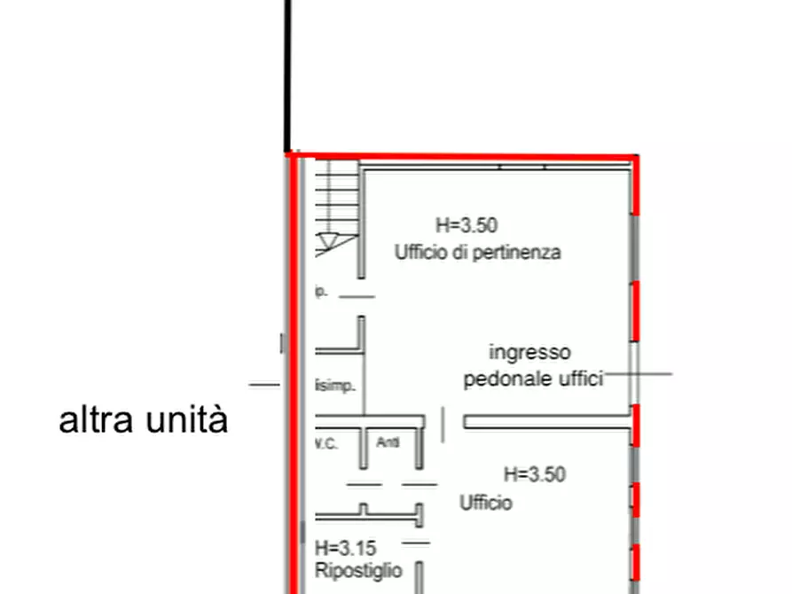 Immagine 27 di Ufficio in affitto  in statale del santo a Limena