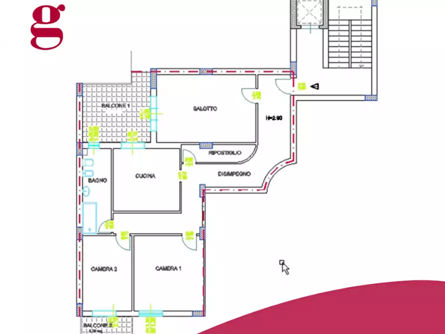 Immagine 16 di Appartamento in vendita  in VIA COLONNELLO BERTE a Milazzo