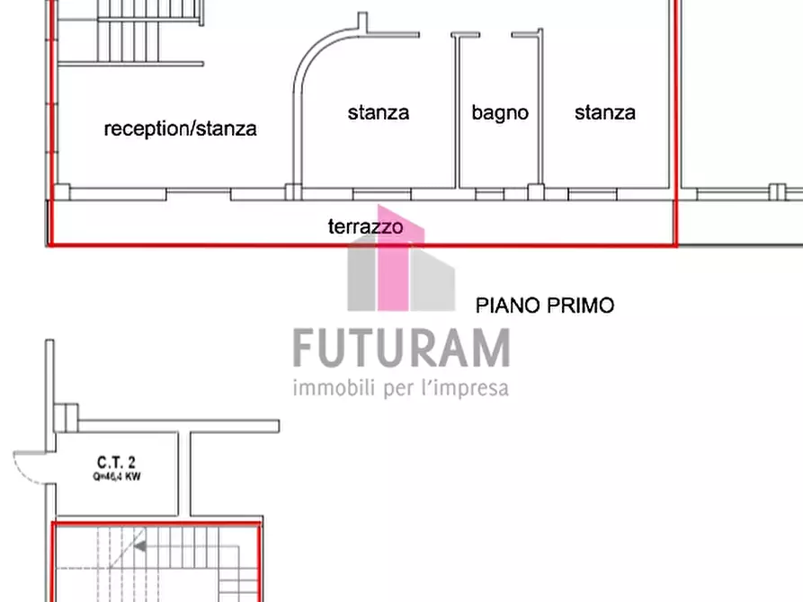 Immagine 13 di Ufficio in affitto  in via Watt a Piazzola Sul Brenta
