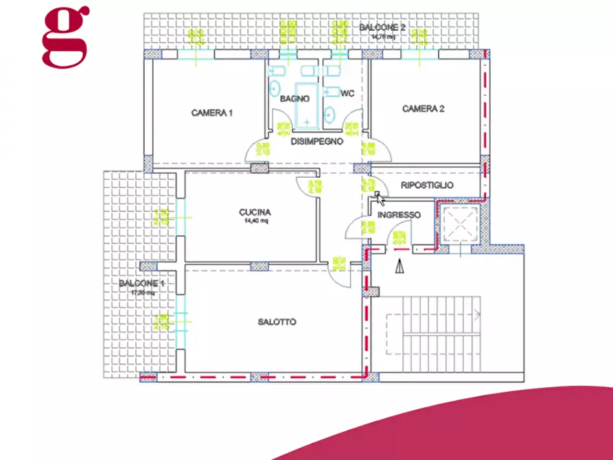 Immagine 2 di Appartamento in vendita  in VIA COLONNELLO BERTE a Milazzo