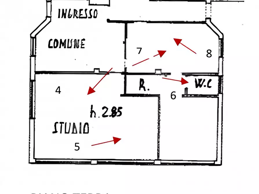 Immagine 1 di Appartamento in vendita  in via Piobbichese, 19 a Sant'angelo In Vado