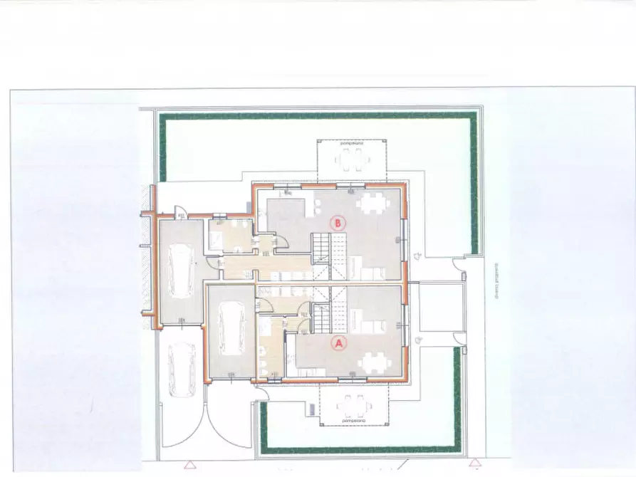 Immagine 6 di Casa bifamiliare in vendita  a Mestrino