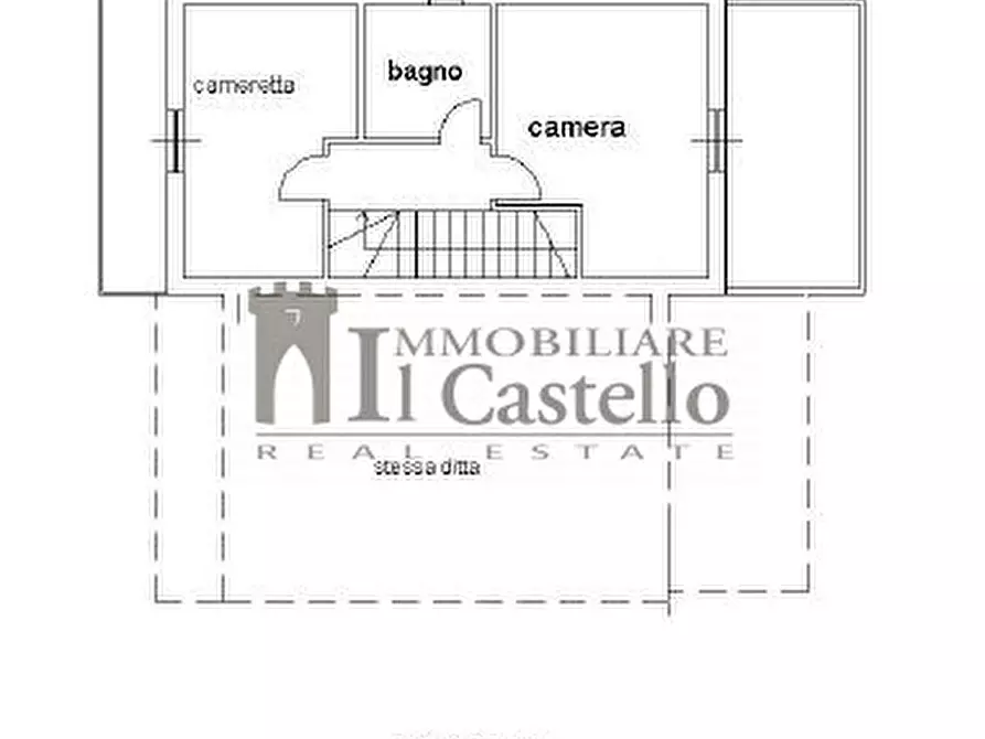 Immagine 2 di Villetta a schiera in vendita  in VIA TRASIMENO a Castiglione Del Lago