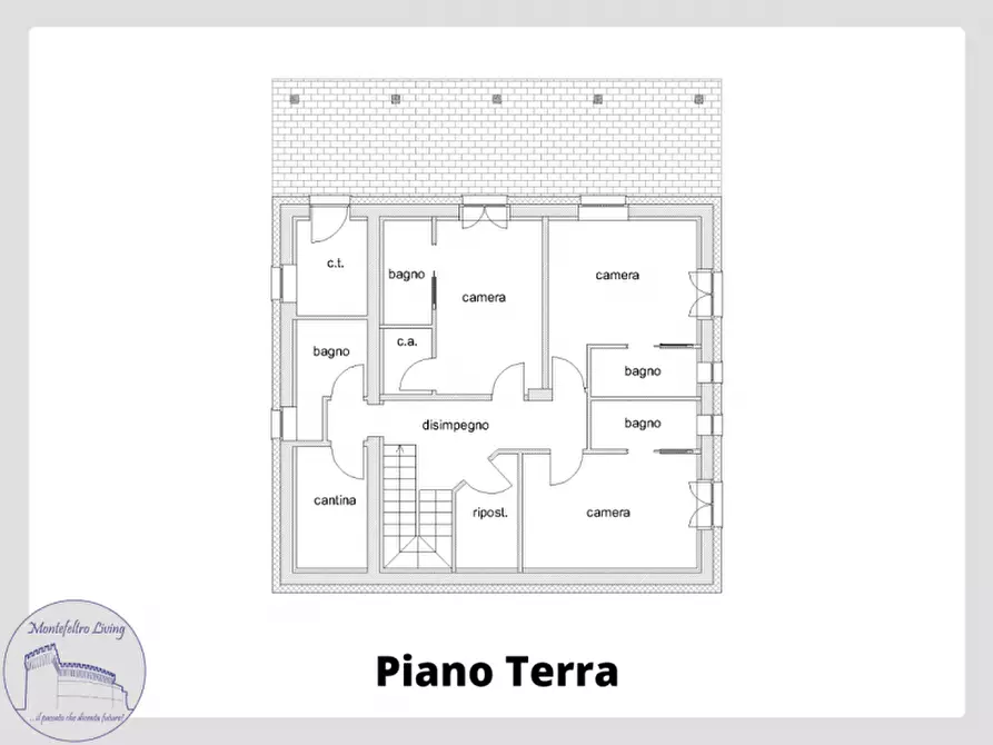 Immagine 24 di Rustico / casale in vendita  in Località Palazzaccio a Carpegna