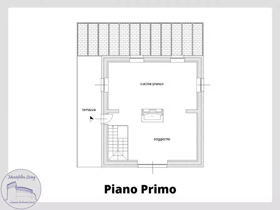 Immagine 25 di Rustico / casale in vendita  in Località Palazzaccio a Carpegna