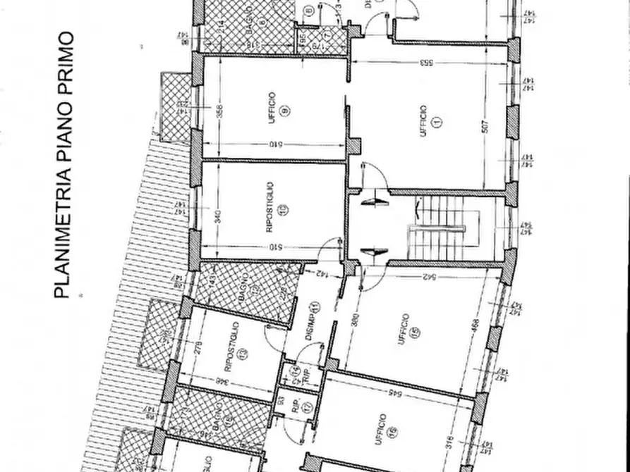 Immagine 13 di Ufficio in vendita  in Via Visconti 15 a Casale Monferrato
