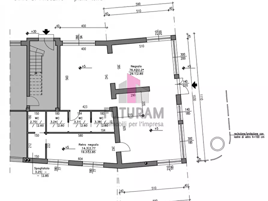 Immagine 29 di Negozio in affitto  in Via Roma a Breganze