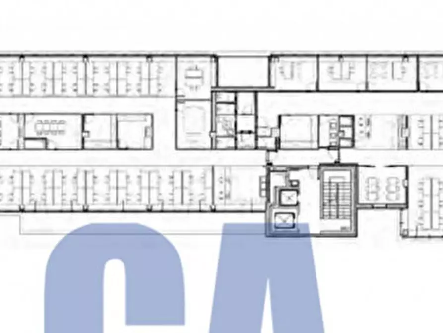 Immagine 2 di Ufficio in affitto  in VIA POLESINE a Milano