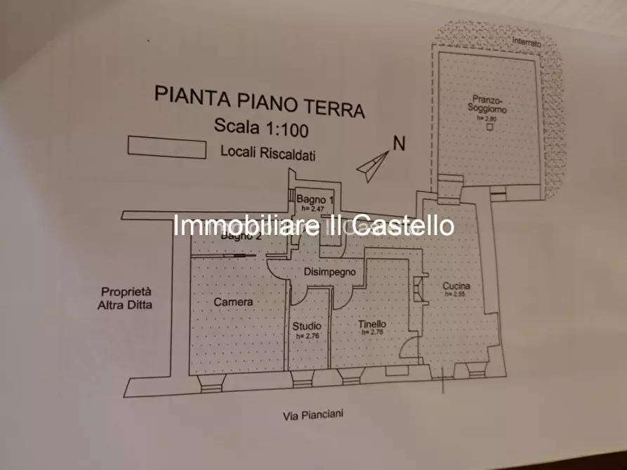 Immagine 34 di Villetta a schiera in vendita  in Via Fratelli Papini a Magione