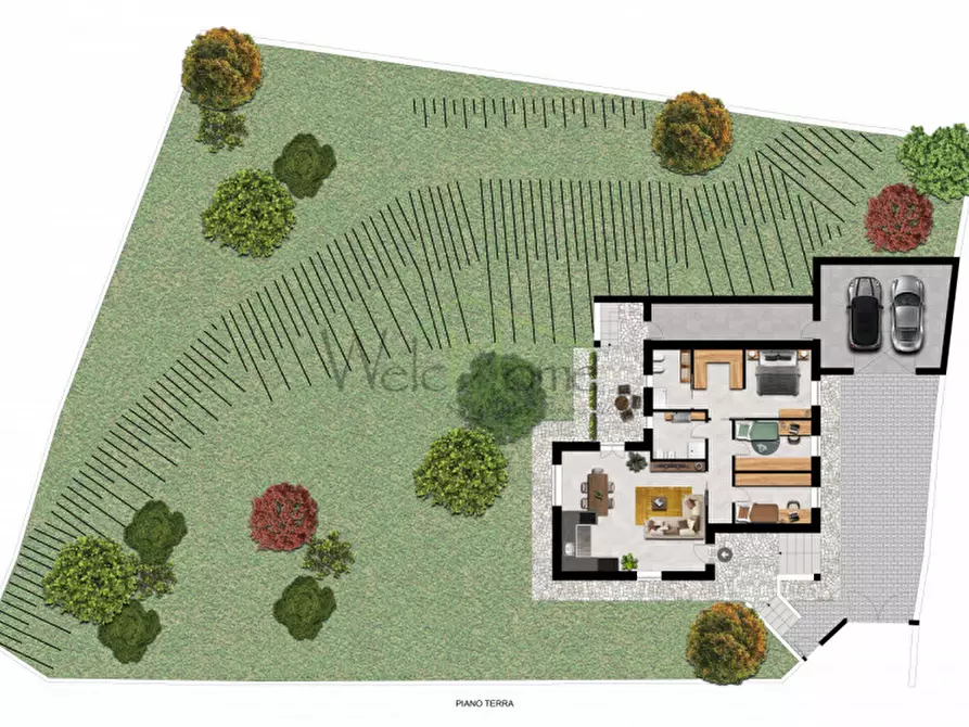 Immagine 11 di Villa in vendita  in via alla cava a Tavernerio