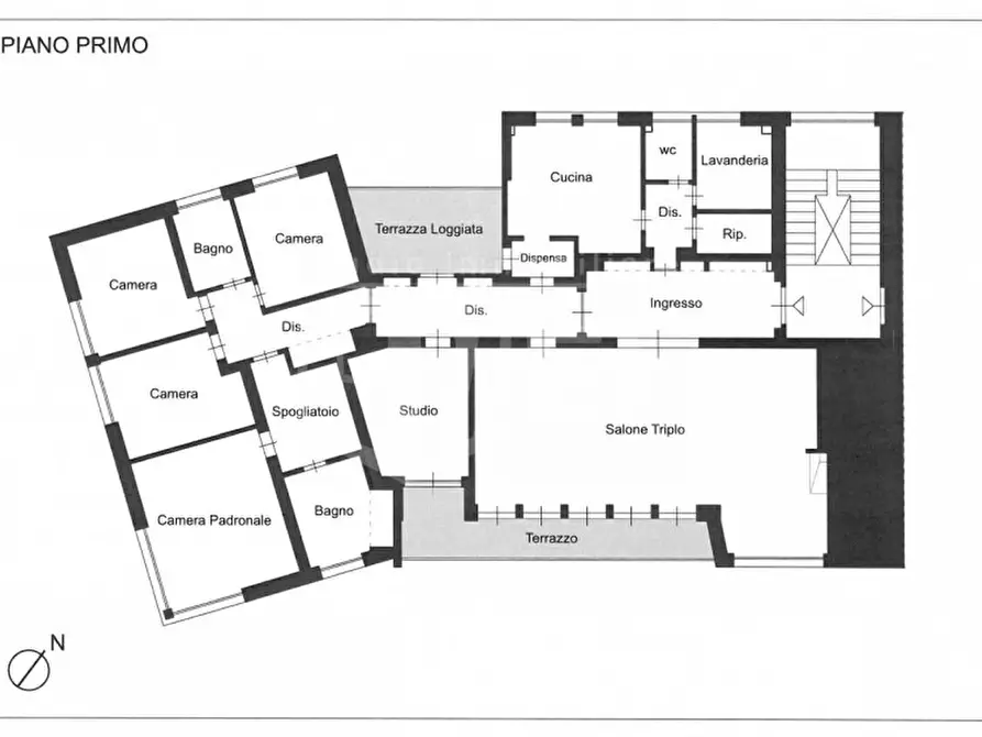 Immagine 35 di Appartamento in vendita  in via goito 36 a Livorno