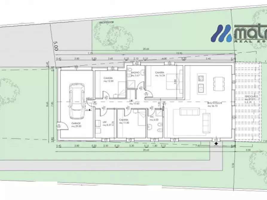 Immagine 9 di Villa in vendita  in via Bolzano a Saonara