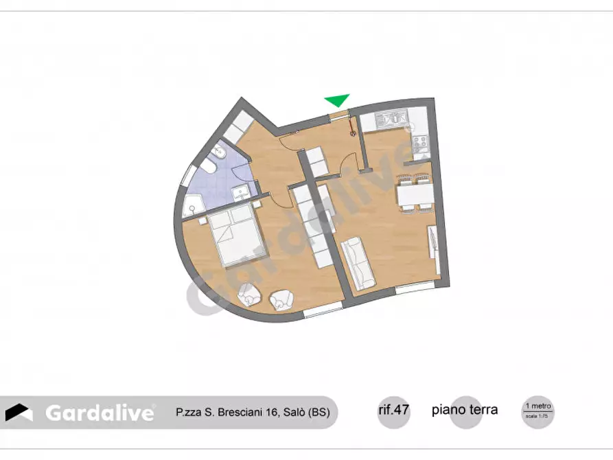 Immagine 23 di Appartamento in vendita  in Via al Vittoriale 23 a Gardone Riviera