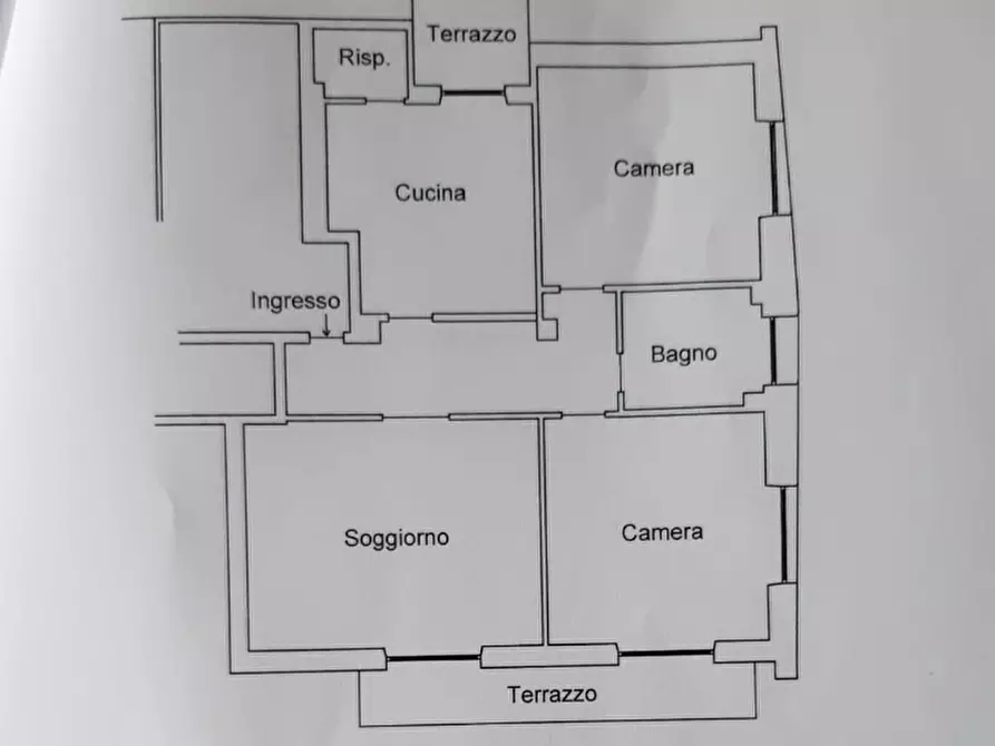 Immagine 11 di Appartamento in vendita  in Via Circonvallazione a Sarzana