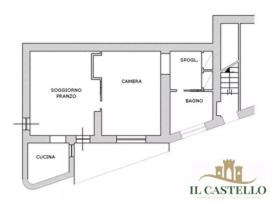 Immagine 14 di Appartamento in vendita  a Castiglione Del Lago