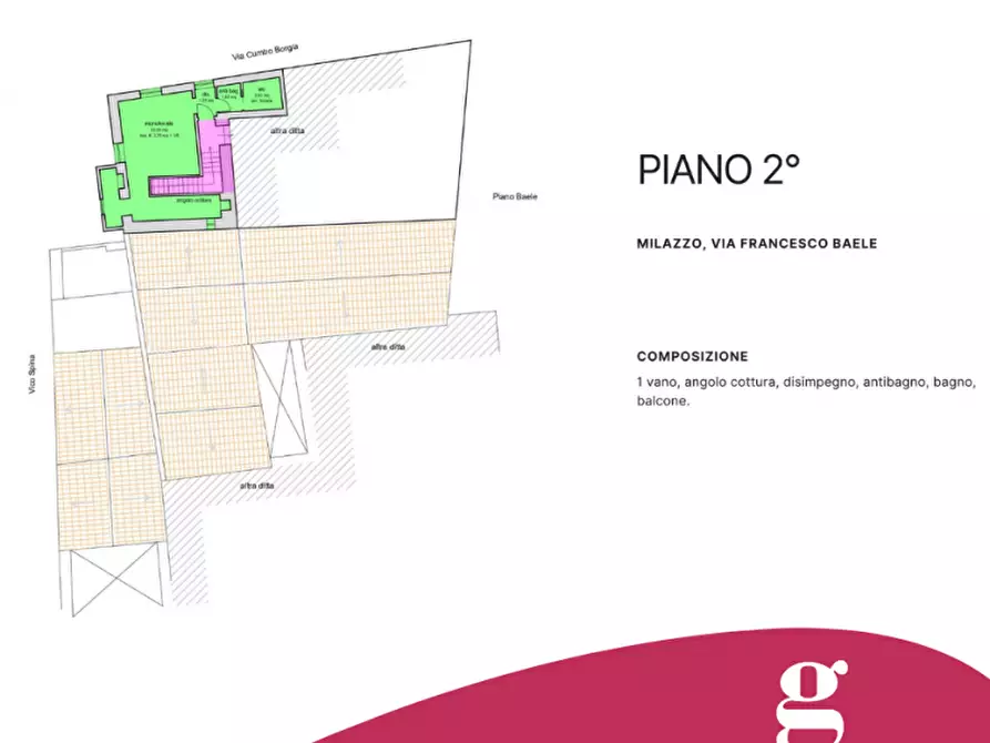 Immagine 37 di Palazzo in vendita  in via f. baele a Milazzo