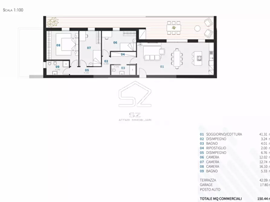 Immagine 15 di Appartamento in vendita  in via bachelet a Saonara