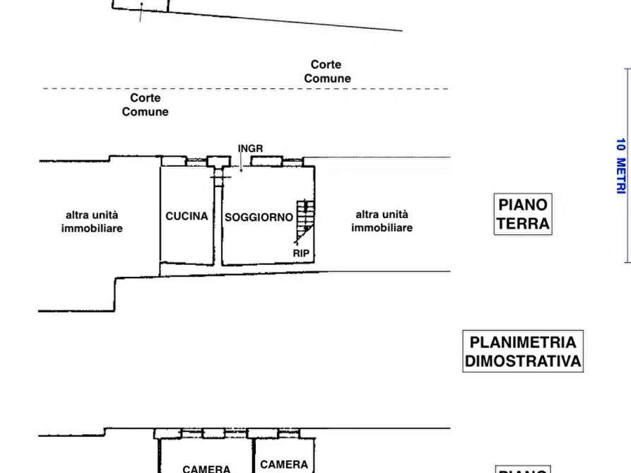 Immagine 21 di Villetta a schiera in vendita  in vicolo Giardino n° 1 a Lomello