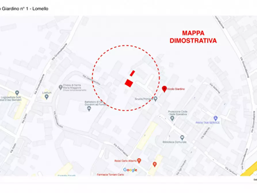 Immagine 24 di Villetta a schiera in vendita  in vicolo Giardino n° 1 a Lomello