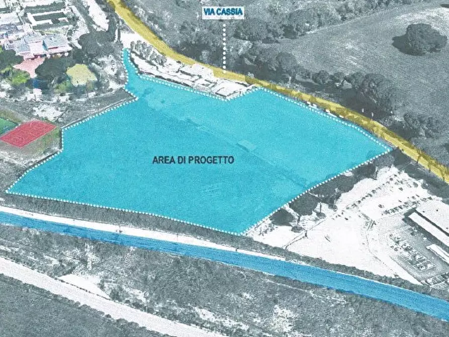 Immagine 2 di Terreno in vendita  in via Cassia a Roma