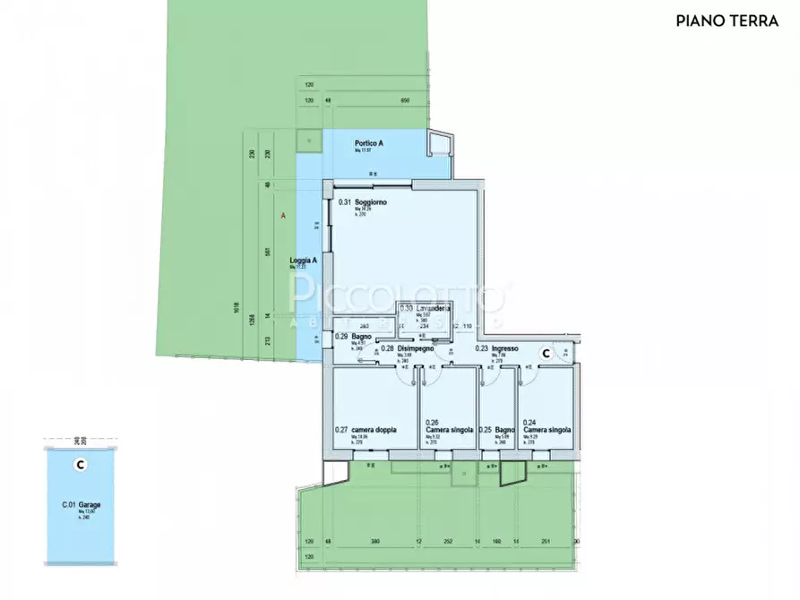 Immagine 11 di Appartamento in vendita  in Viale dei Tigli a Castelcucco