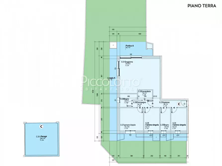 Immagine 11 di Appartamento in vendita  in Viale dei Tigli a Castelcucco