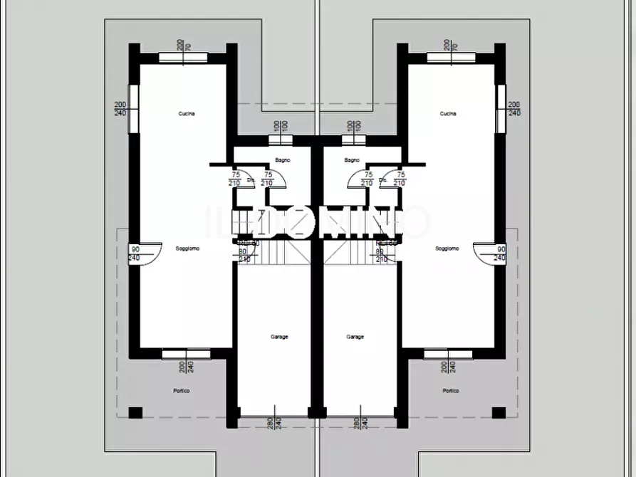 Immagine 21 di Casa bifamiliare in vendita  in Via Croce Verde a Albignasego