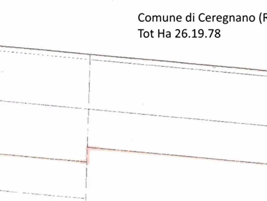 Immagine 4 di Terreno in vendita  in via giuseppe verdi a Ceregnano