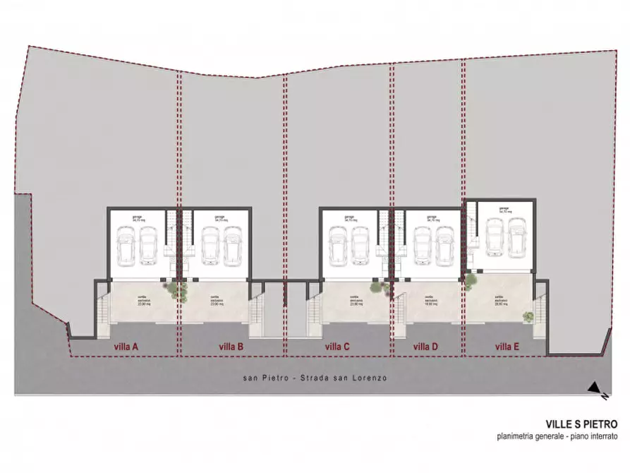 Immagine 13 di Villetta a schiera in vendita  in VIA SAN PIETRO a Desenzano Del Garda