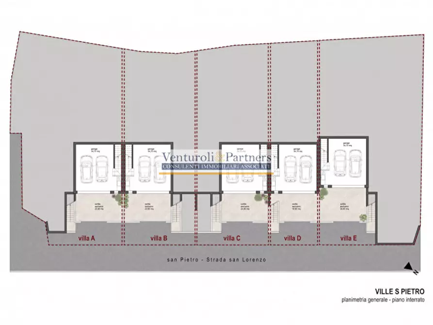 Immagine 13 di Villetta a schiera in vendita  in VIA SAN PIETRO a Desenzano Del Garda