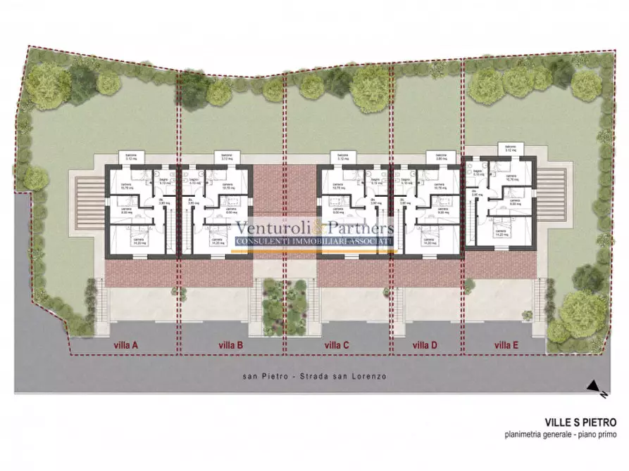 Immagine 15 di Villetta a schiera in vendita  in VIA SAN PIETRO a Desenzano Del Garda