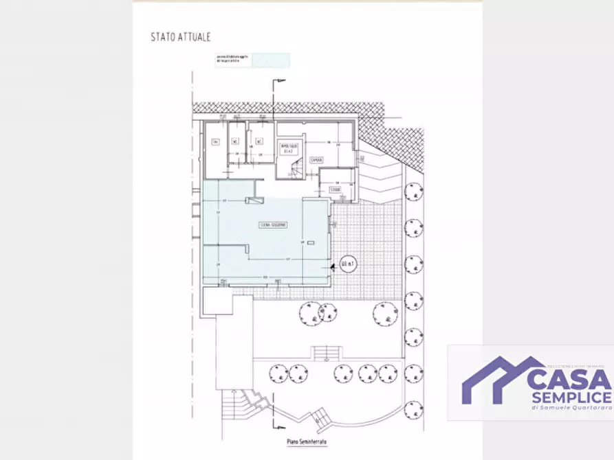 Immagine 46 di Casa bifamiliare in vendita  in via Favara a Monreale