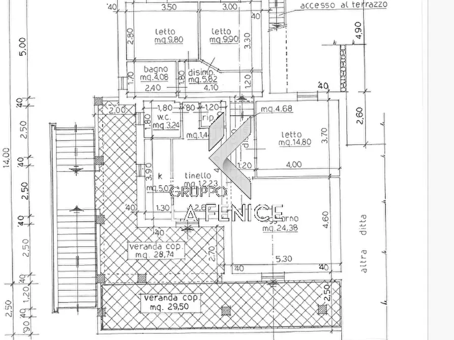 Immagine 113 di Villa in vendita  in viale arsilio 89 a Fasano