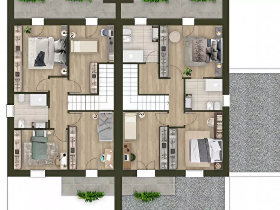 Immagine 16 di Casa bifamiliare in vendita  in via puccini a Albignasego