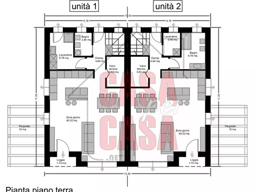 Immagine 14 di Casa bifamiliare in vendita  in VIA 28 APRILE a Solesino